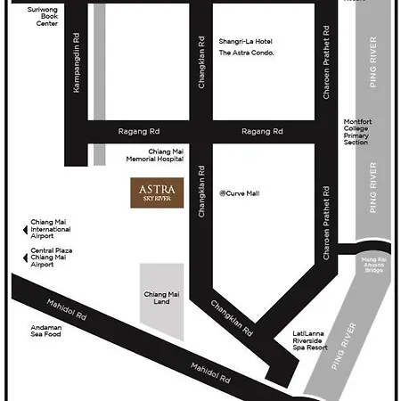 Luxury Condo Astra Sky River Condo Chiang Mai Exterior photo